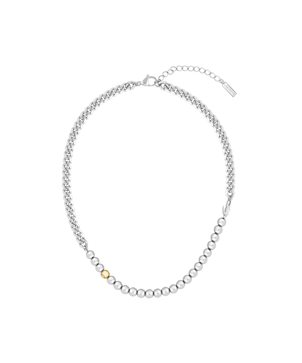 Lacoste Collar para Mujer Colección ORBE de Acero Inoxidable - 2040335