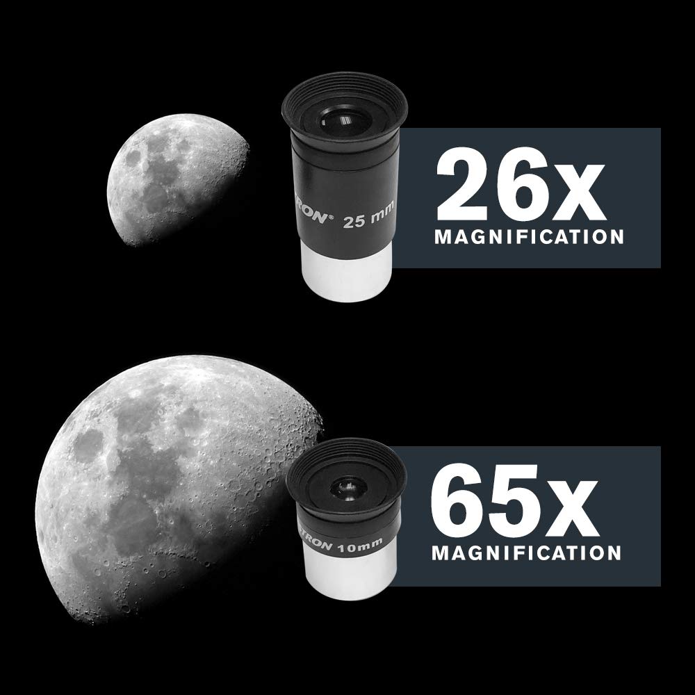Celestron | Telescopio Manual para utilizar con Smartphone (Reflector Newtoniano StarSense Explorer DX 130AZ, Con App para Smartphone, Lente objetiva de 130 mm) Gris