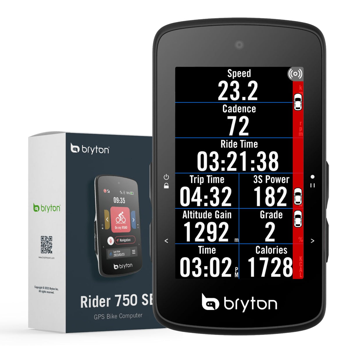 Bryton Rider 750 SE Negro