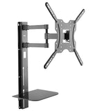 Maclean MC771-MC772 - Soporte de Pared para Pantalla con Estante para DVD (32"-55")