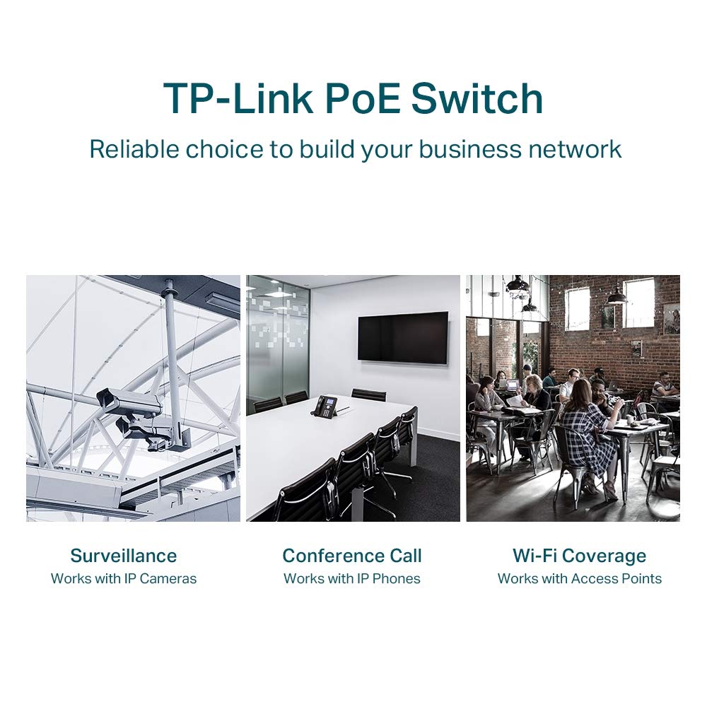 TP-Link TL-SG1428PE Switch Gestionado Gigabit Ethernet (10/100/1000) Negro 1U Energía sobre Ethernet (PoE) TL-SG1428PE, Gestionado, Gigabit Ethernet (10/100/1000), Energía sobre Ethernet (