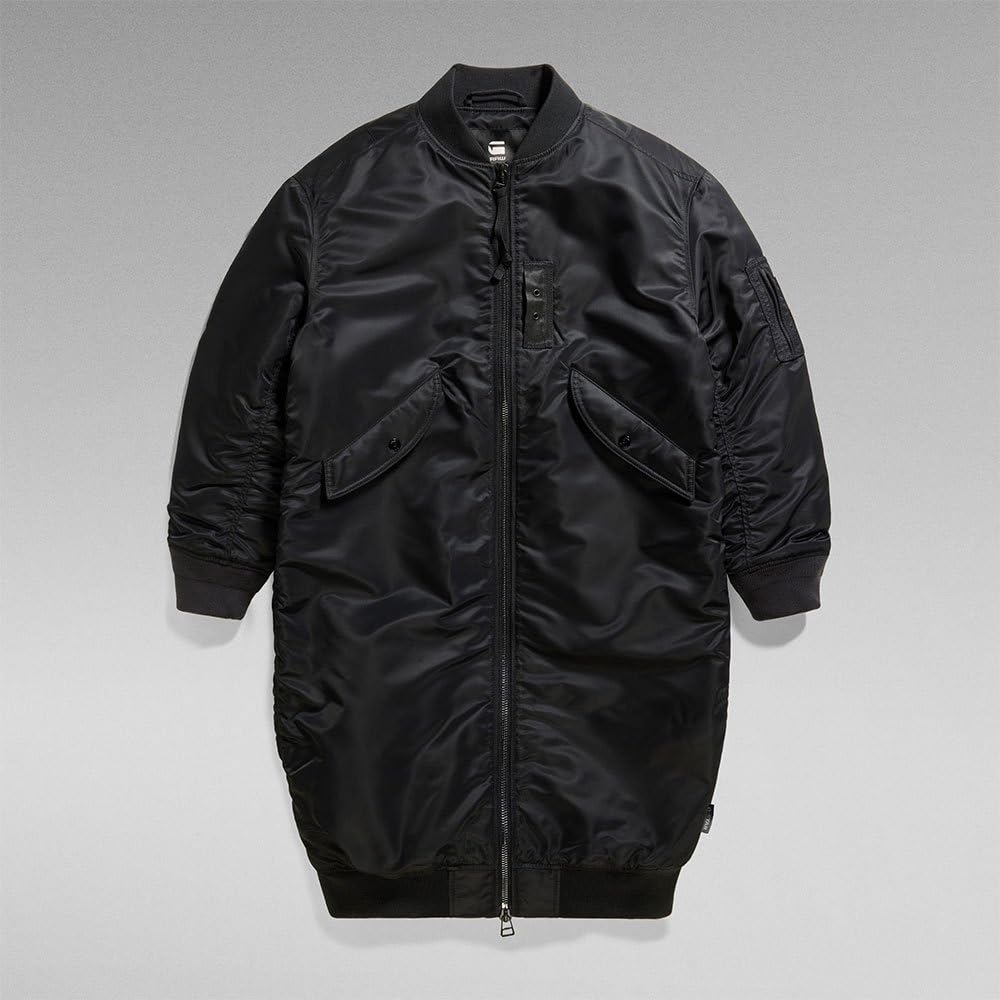 G-Star Para Mujer Long Bomber wmn, Negro (dk black D23543-C143-6484), XS