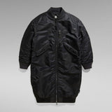 G-Star Para Mujer Long Bomber wmn, Negro (dk black D23543-C143-6484), XS