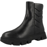 Geox D Vilde F, Bota de Tobillo Mujer, Negro, 39 EU