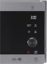 LG MH6565CPS Sobre el rango - Microondas (Sobre el rango, Microondas combinado, 25 L, 1000 W, Tocar, Plata, Acero inoxidable)