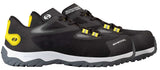 Heckel S1p Flexible, Zapatos de Seguridad Hombre, Negro Amarillo, 41 EU
