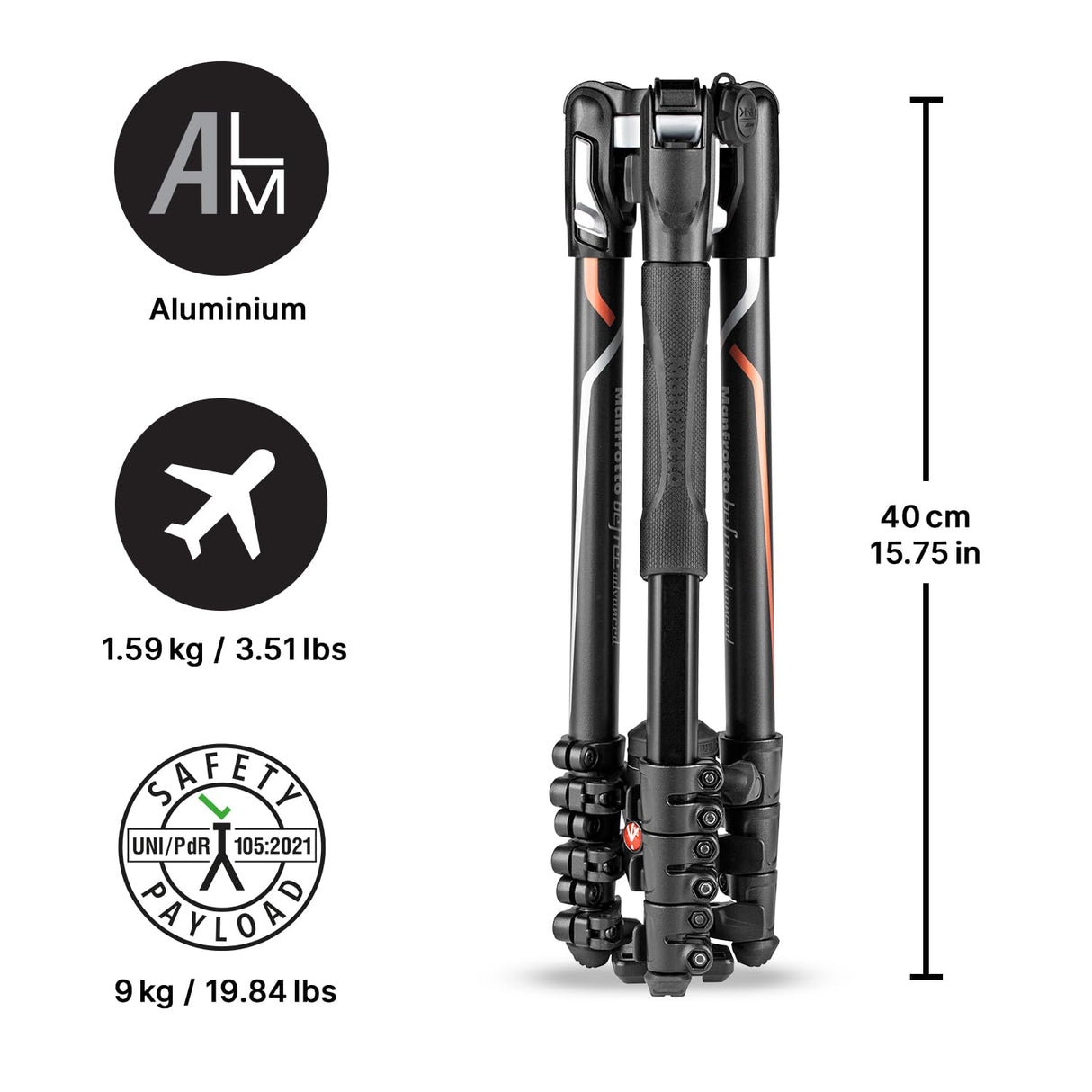 MANFROTTO Trépied Befree Advanced pour Sony Alpha - MKBFRLA-BH