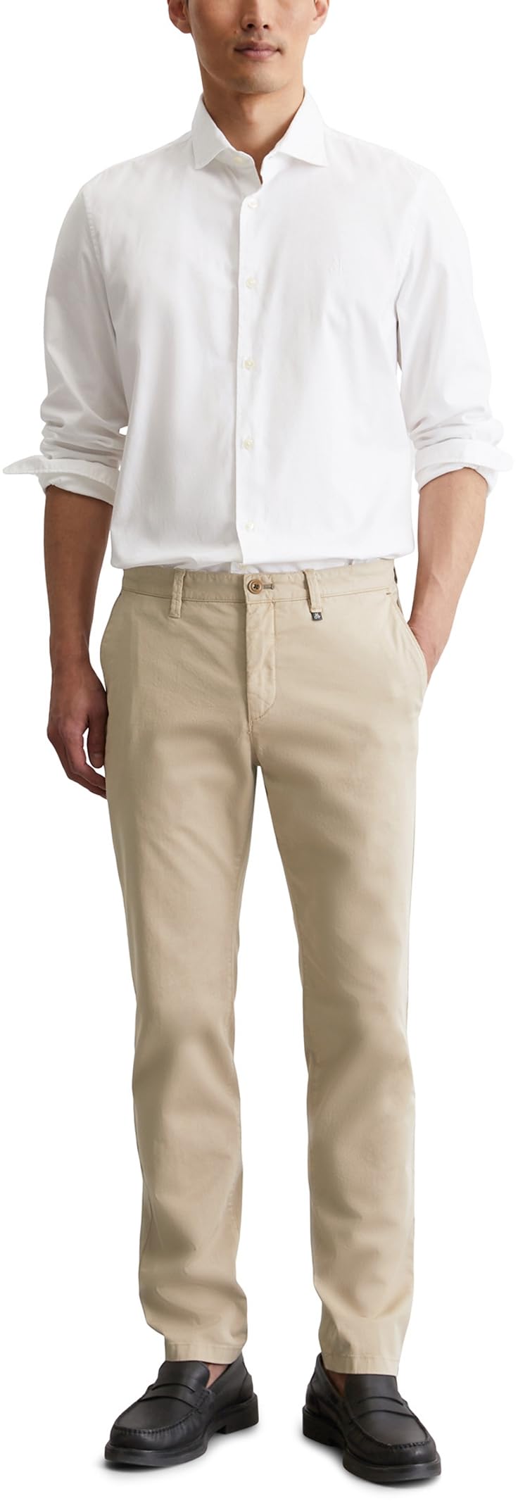 Marc O'Polo B21038410070, Pantalones informales Hombre, Marrón, 30W / 30L