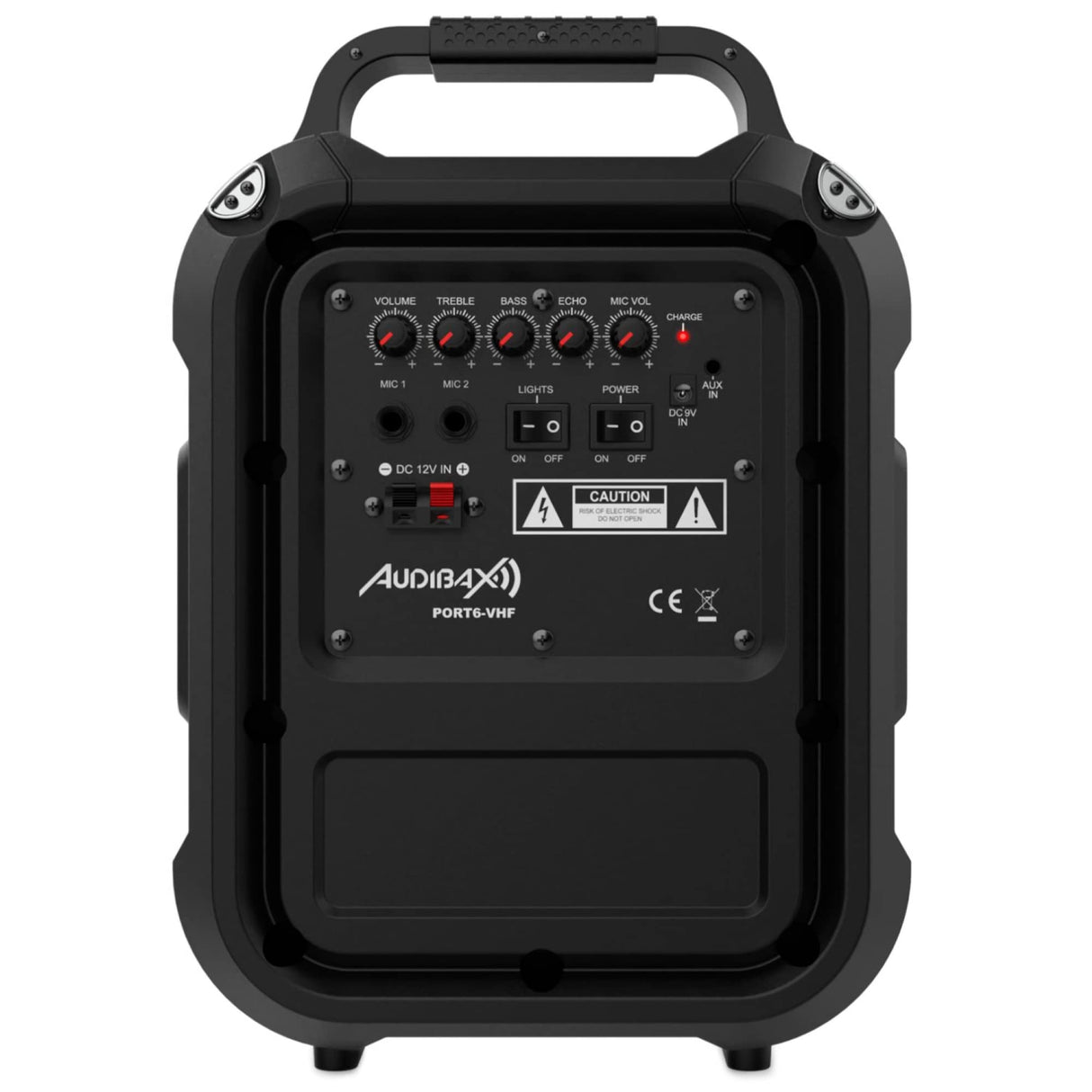 Audibax Denver Combo 6 Portable. Sistema Bluetooth con Batería Recargable y Micrófono Inalámbrico