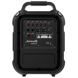 Audibax Denver Combo 6 Portable. Sistema Bluetooth con Batería Recargable y Micrófono Inalámbrico