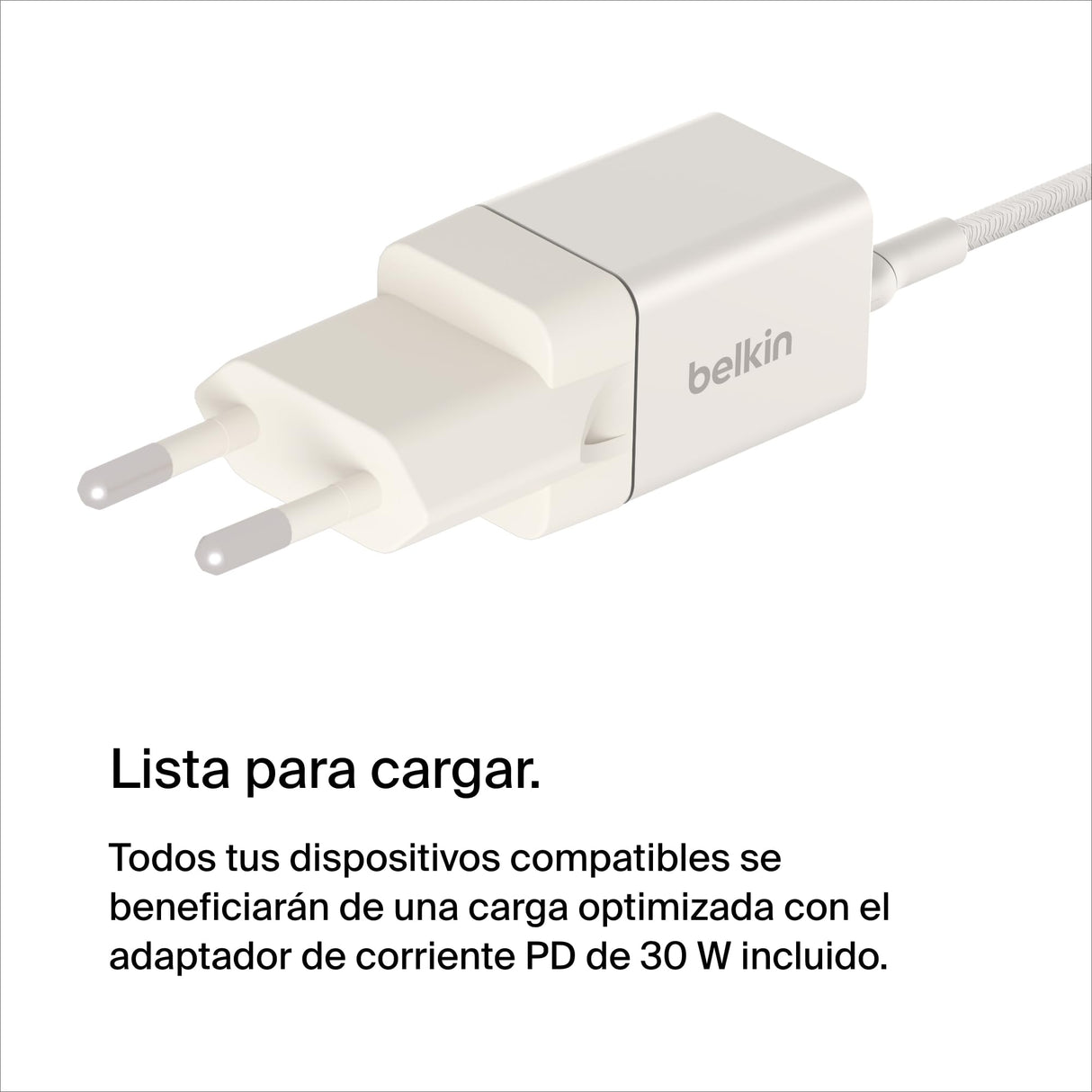 Belkin BoostCharge Pro Cargador MagSafe 2 en 1 con MagSafe de 15 W, Cargador inalámbrico, MagSafe Stand con Carga rápida para iPhone 16, 15, 14, 13 y 12, AirPods y Otros Dispositivos con MagSafe