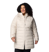 Columbia Powder Lite II Chaqueta de Largo Medio, Forro Reflectante, Tejido Resistente al Agua, Bolsillo Interior Seguro, Bolsillos de Mano con Cremallera, Cremallera Frontal Central de 2 Vías - Mujer