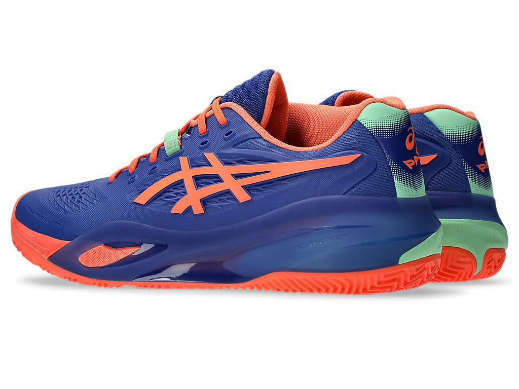 ASICS Gel-Resolution X Padel, Sneaker Hombre, Dark Cobalt Vivid Coral, 44 EU