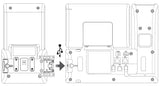 Snom Módulo de expansión D8C para teléfonos con Cable D8xx - Pantalla a Color TFT de 6,8 con 60 Teclas programables - USB Plug-and-Play para administración inalámbrica de teléfonos en la Oficina