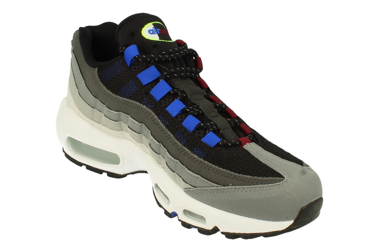 NIKE FN7801-001 Air MAX 95 Next Nature Hombre Black/Volt-Photon Dust-LT Smoke Grey EU 40