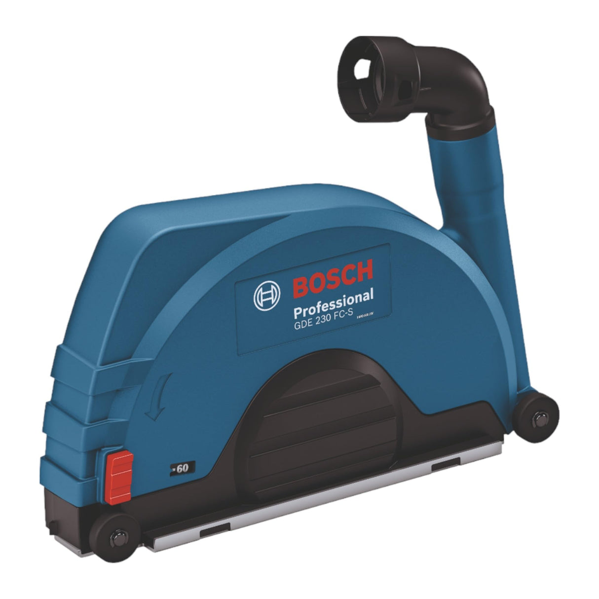 Bosch Professional Caperuza de aspiración, para discos de corte de amoladora 230 mm, montaje con tornillos, Azul Y Negro, Ø 230 mm