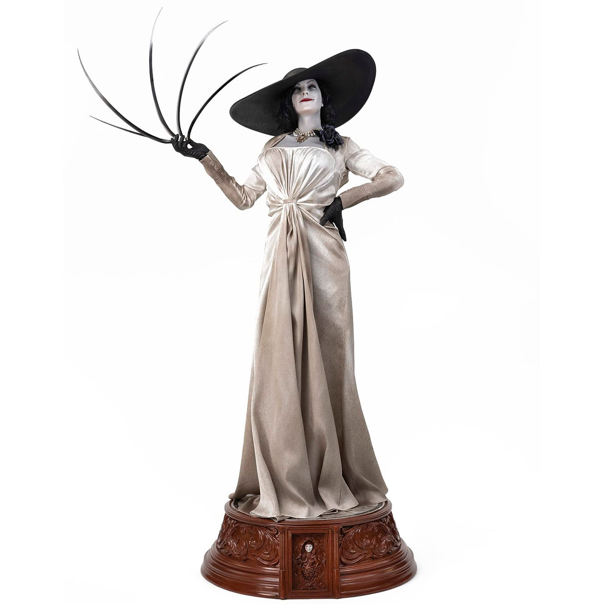 PUREARTS Pure Arts Limited - Estatua de Resident Evil 8 Village Lady Dimitrescu Escala 1/4 (Red)