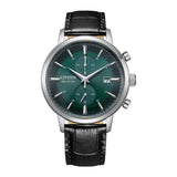 CITIZEN Reloj Analógico para Hombres de Cuarzo con Correa en Cuero CA7069-24X