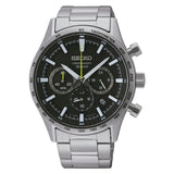Seiko Reloj Analógico para Hombres de Cuarzo con Correa en Acero Inoxidable SSB413P1
