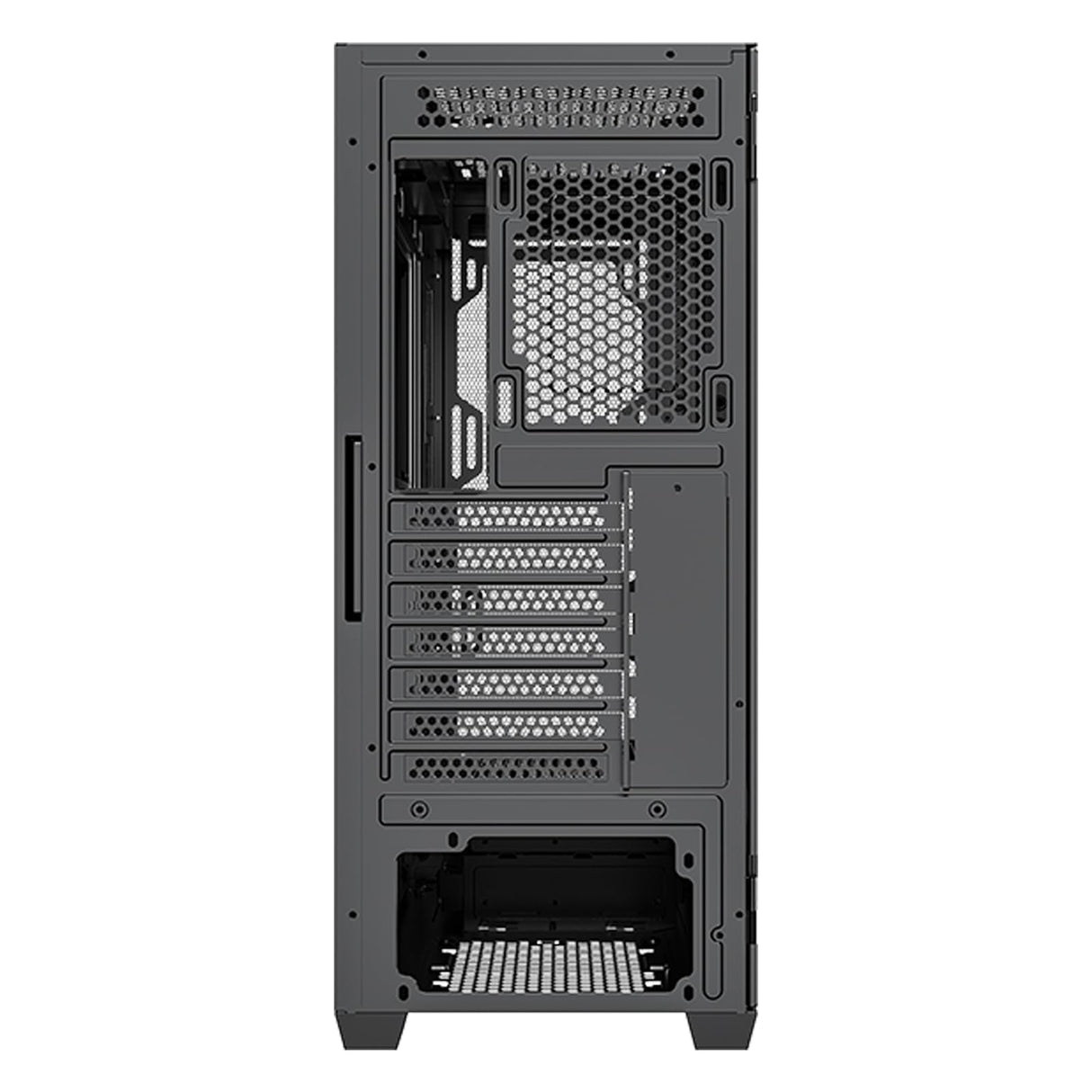 Xilence X613 X613 Xlent Blade II - Carcasa para PC para Videojuegos (3 Ventiladores ARGB de 120 mm, Carcasa ATX Midi Torre, Panel Frontal de Malla para un Buen Flujo de Aire y PWM/ARGB Control, Panel