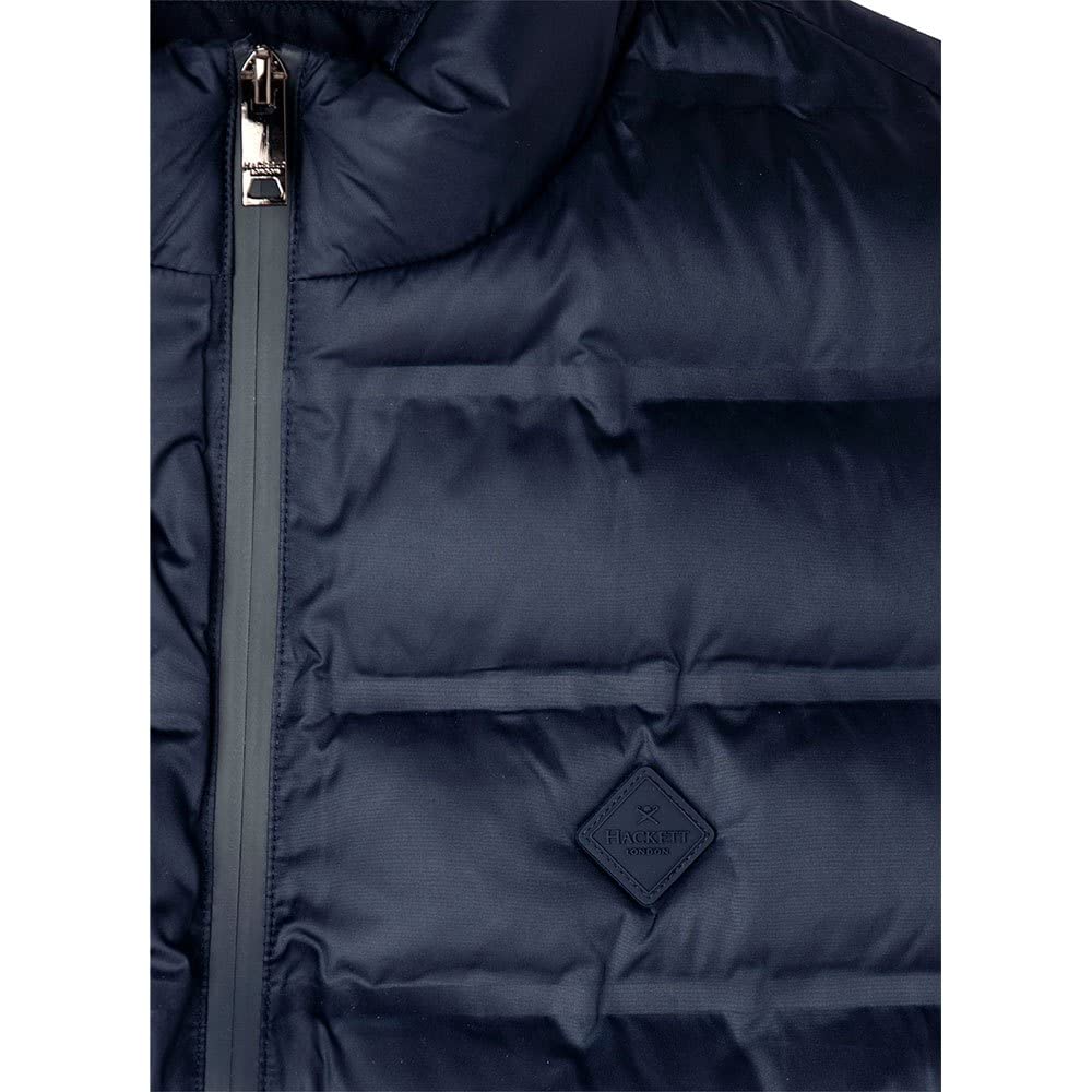 Hackett London LW Gilet Chaqueta, Azul Marino, M para Hombre