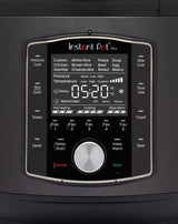 Instant Pot Pro Olla a Presión Eléctrica Multifunción 10 en 1, Cocción Lenta, Arrocera, Vaporera, Yogurtera, Sartén para Saltear, Esterilizador y Al vapor – Acero Inoxidable, 1200 W – 5,7 L, Negro