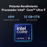 HUAWEI MateBook X Pro Core Ultra, 980 g Ultraligero, Procesador IntelCore Ultra 9, 14,2 Pulgadas, Pantalla OLED Flexible, 32GB + 2TB, Azul Morandi