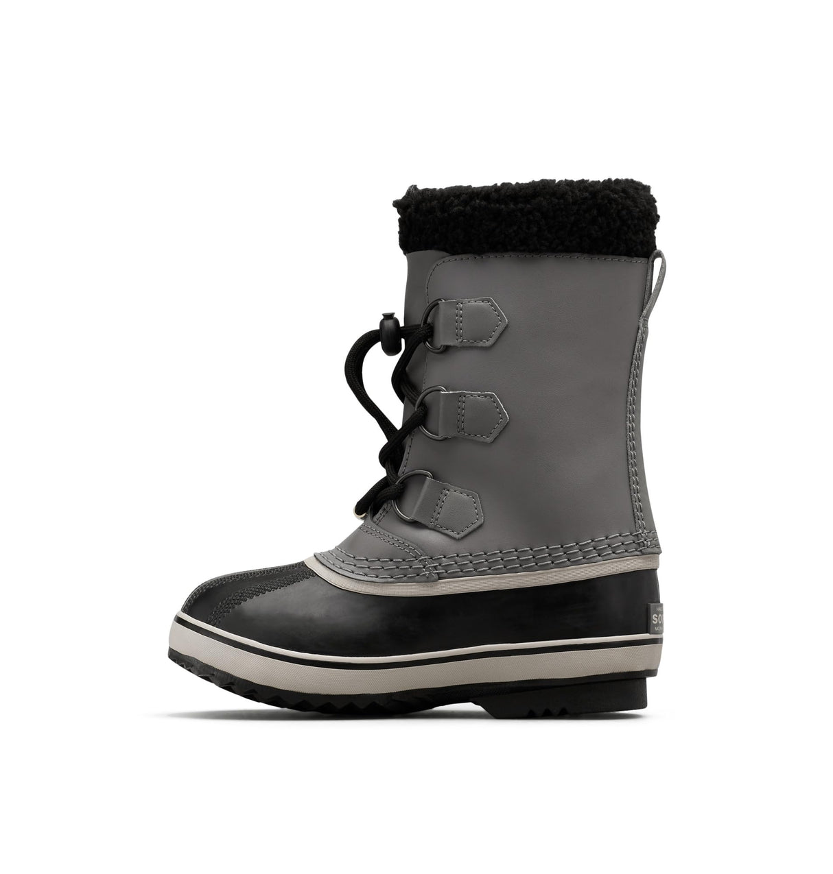 Sorel Yoot Pac TP Boot WP, Botas de nieve impermeables, Unisex niños, Quarry Black Youth Collection 2024, 33 EU