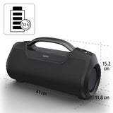 Hama | Altavoz portátil Bluetooth con Sonido Potente 60 W, Resistente al Agua IPX6, batería 12 h, Bluetooth, AUX y USB‑C