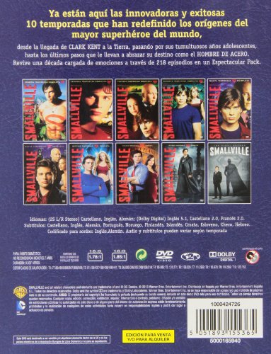 Pack Smallville Temporada 1-10 [DVD]