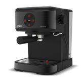 Solac CE4498 Taste Control - Cafetera espresso táctil, 20bar, Double Cream, Espresso y Cappuccino, 850W, parada automática, 1 o 2 cafés, Monodosis/molido, Vaporizador de acero inoxidable, 1.5 L, negra