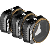 PolarPro - dji Mini 3 Pro - Vivid - ND8/PL + ND16/PL + ND32/PL (3-Pack) - Ultra-Lightweight Aluminum - Precisely Engineered - Horizontal and Vertical Shooting Modes - Color Neutrality