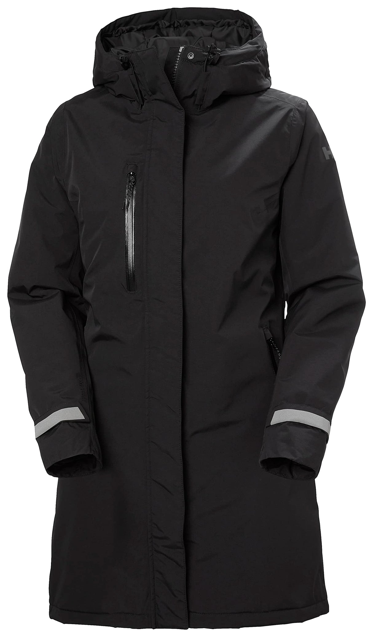 Helly Hansen Womens W Adore Ins Rain Coat, Negro, M