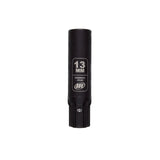 Ingersoll-Rand DXS2 Juego de vasos de impacto profundo métrico, 15 piezas, acero cromo-molibdeno, hexagonal