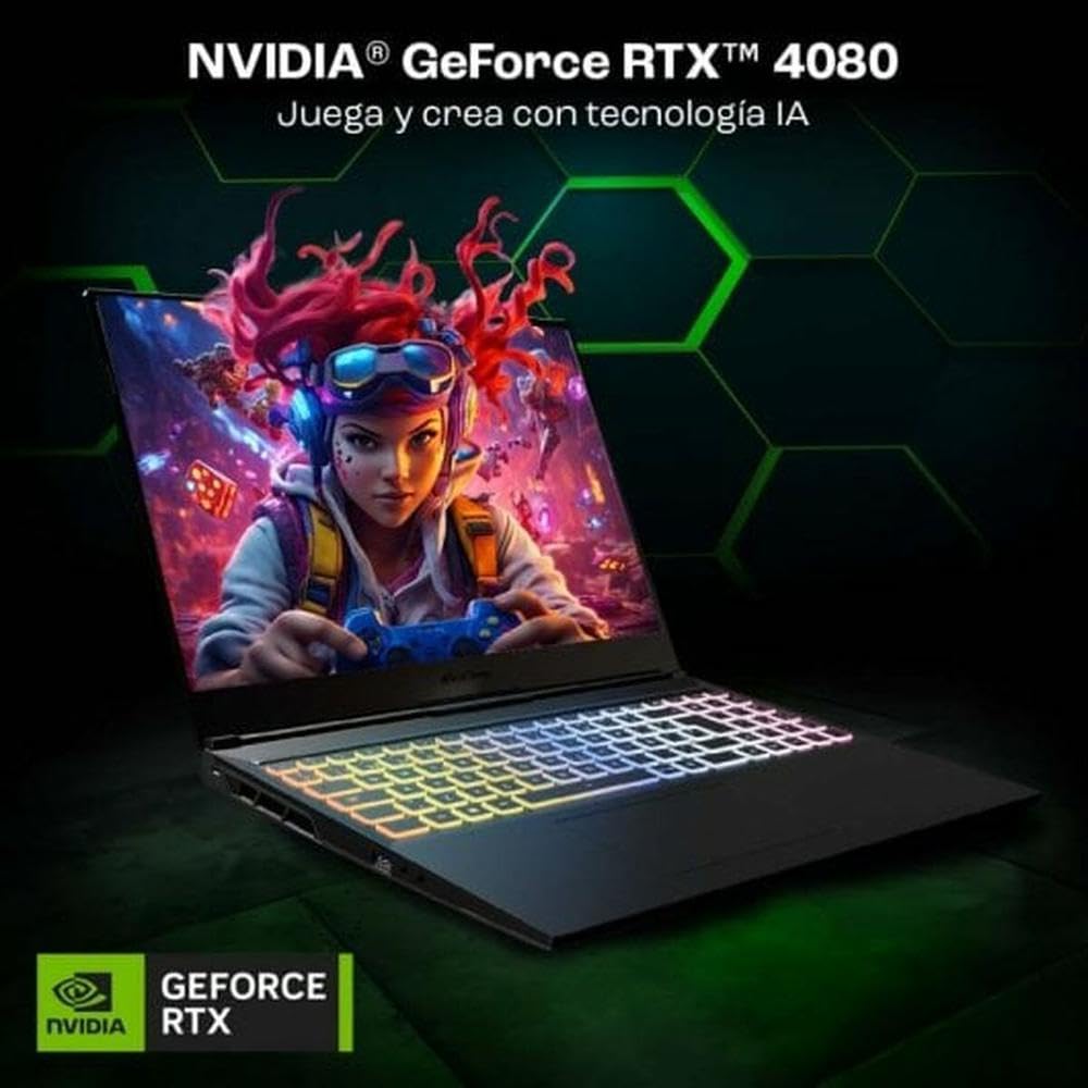PcCom Laptop Revolt 4080 16" i9-13900HX 32 GB RAM 1 TB SSD NVIDIA GeForce RTX 4080