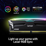 Lexar Ares OC - DDR5 - 32GB (2x16GB) - 6400MHz black