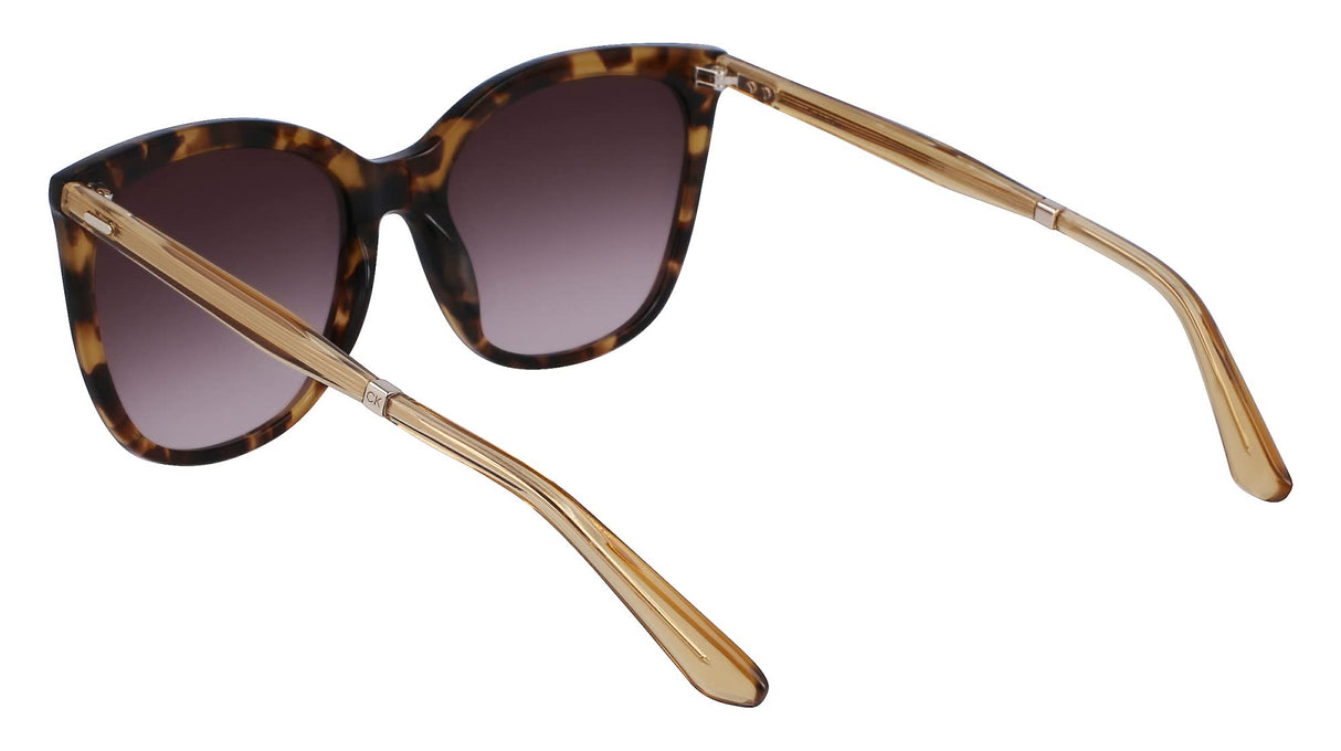 Calvin Klein Women's Sunglasses CK23500S - Brown Havana with Gradient Brown Lens