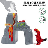 BRIO - Kit de Construcción Jurásico Deluxe, Circuito de Tren, Dinosarios, Volcán con Sonidos, Accesorios, Niños 3 Años o más
