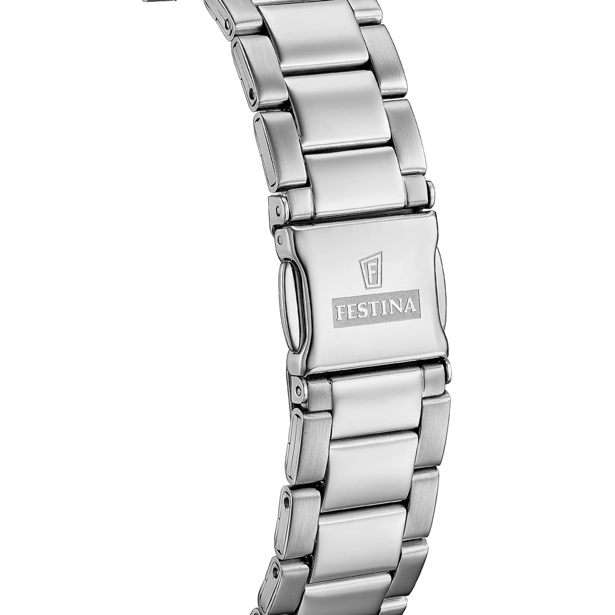 Festina Reloj Hombre F20707/8 Classics Caja de Acero Inoxidable 316l Plateado Correa de Acero Inoxidable 316l Plateado