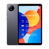 Xiaomi Tablet Redmi Pad SE 8.7" - 4GB RAM, 64GB Almacenamiento, Gris con Bolsa de Fieltro incluida | Pantalla 90Hz, Batería 6650mAh, Almacenamiento Extensible hasta 2TB, MediaTek Helio G85