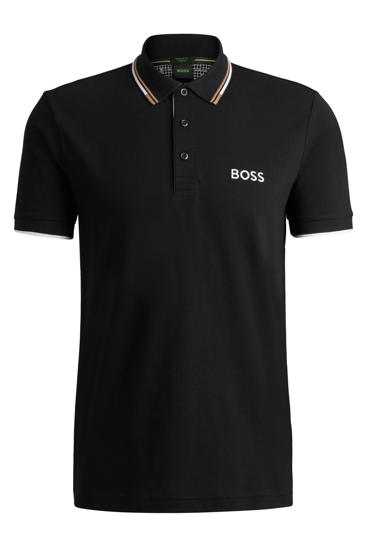BOSS Paddy Pro Polo, Black2, XXXXXL para Hombre