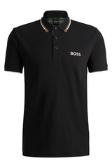 BOSS Paddy Pro Polo, Black2, XXXXXL para Hombre