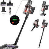 Deerma Aspiradora sin Cable DEM-T50W 30kPa, 590W con 90 Min de Autonomía y Filtro HEPA, Optima para Mascotas y Suelos Duros