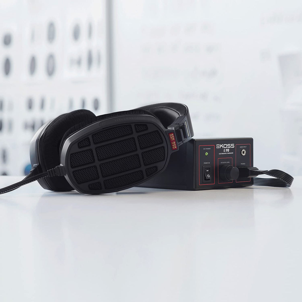 Koss ESP-950 Electrostatic Stereophone, Negro