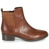 Geox D Felicity G, Botines para Mujer, Marrón (Brown), 38 EU