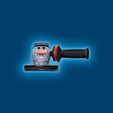 Amoladora angular a batería GWX 18V-11 con Bosch Professional 18V System y X-LOCK (incl. empuñadura auxiliar con control de vibración, cubierta de protección, L-BOXX 136)