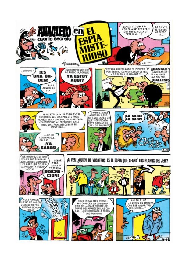 Anacleto. agente secreto 1964 - 1971 (bruguera - sd)