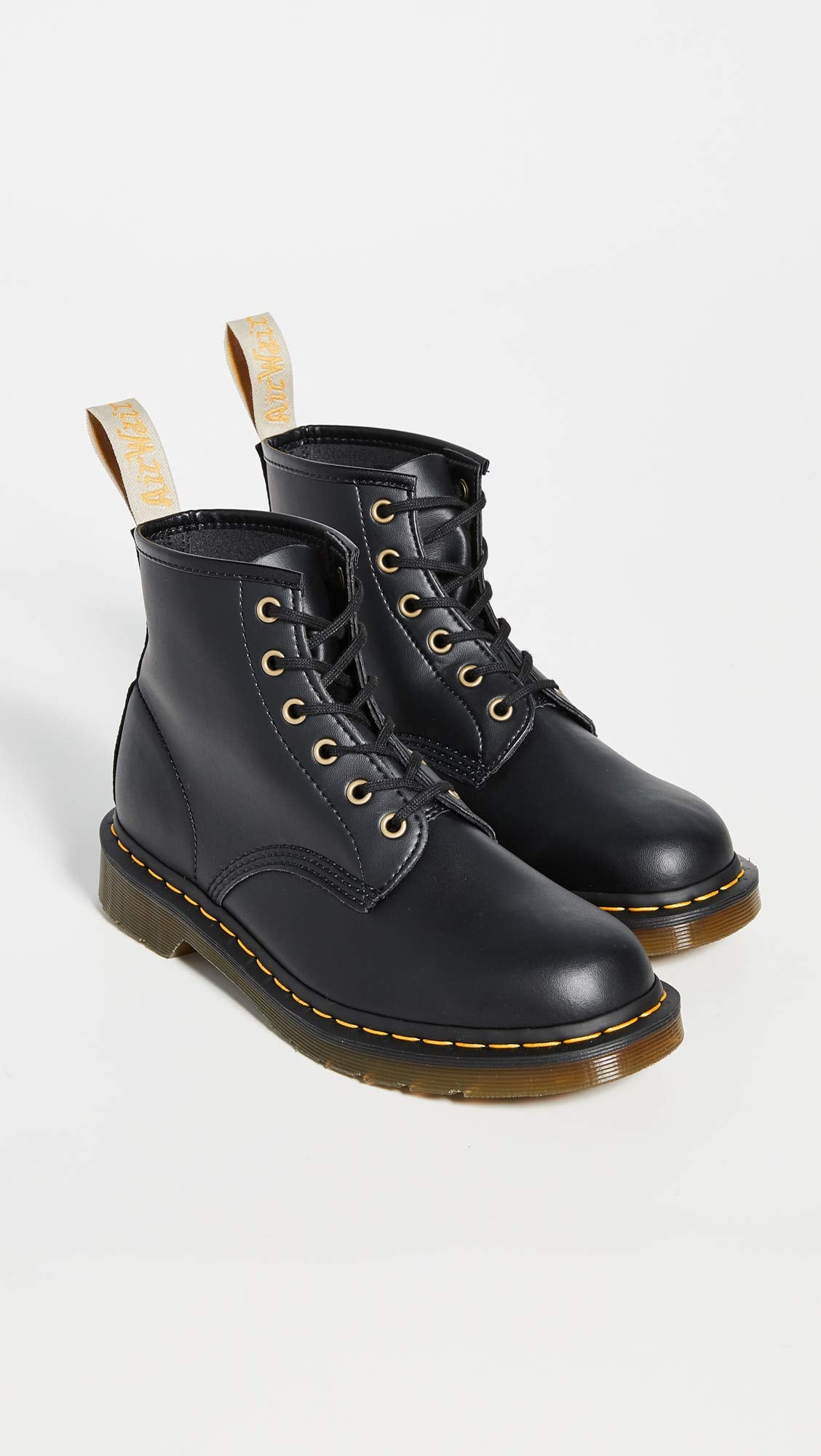 Dr. Martens Vegan 101, bovver, Winter Boots Mujer, Black, 39 EU