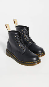 Dr. Martens Vegan 101, bovver, Winter Boots Mujer, Black, 39 EU