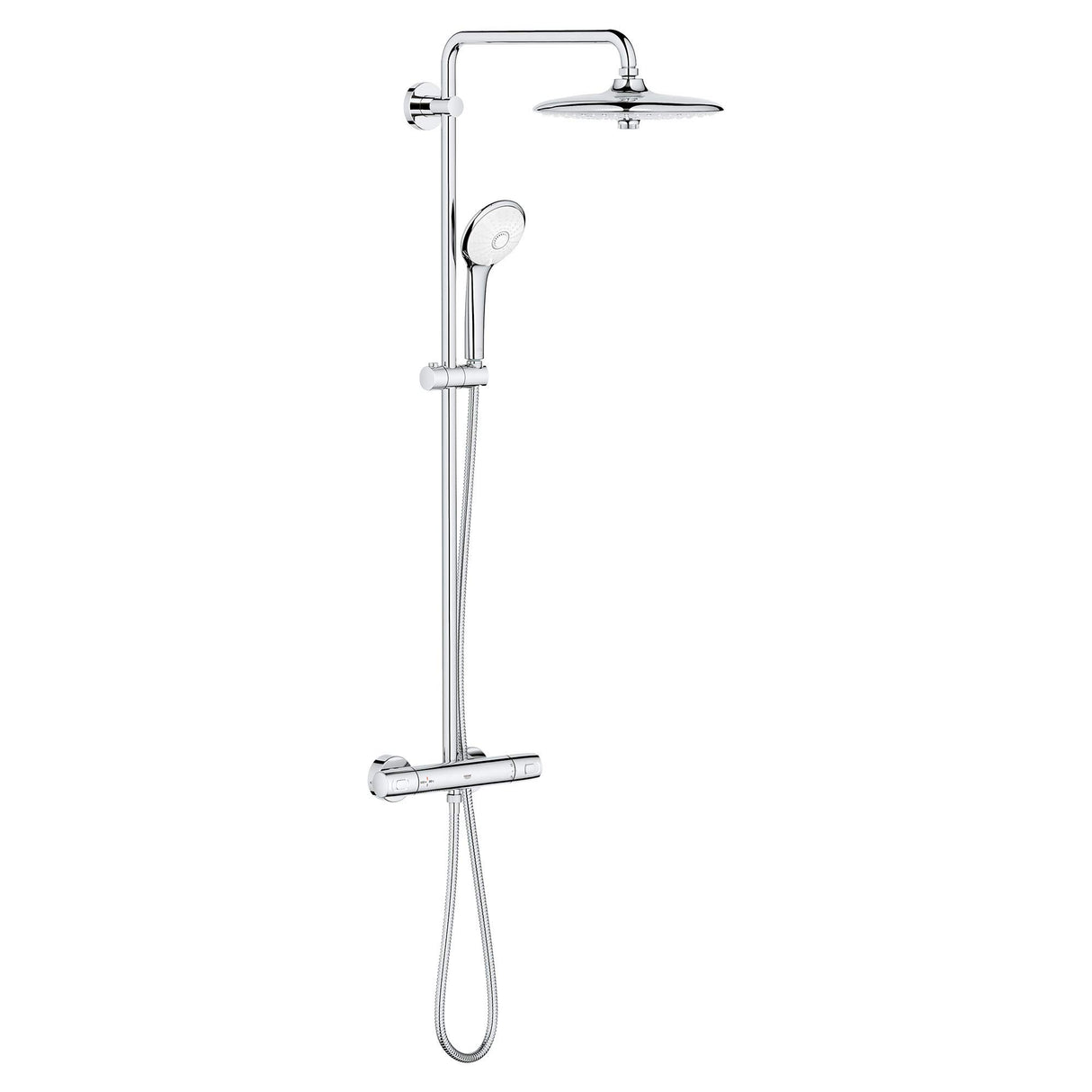 GROHE Euphoria 260 Cooltouch 26128002 Starlight - Sistema de ducha termostático (cromado)